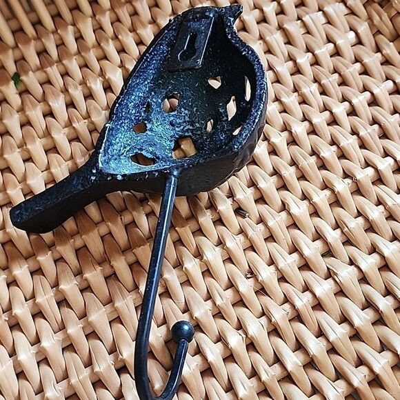 Wrought Iron Bird Hook Hanger - Picture 7 of 8